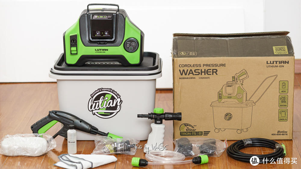 高层小区里怎么洗车车？-绿田Tron-T5-自组全家桶