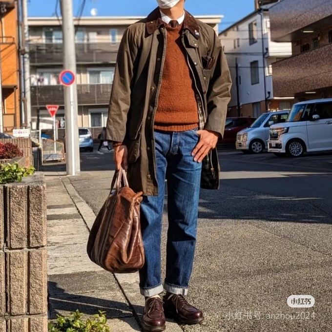 巴伯尔男士夹克